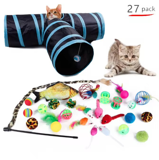 Cat Toy Set – Interactive Cat Toys For Happy & Active Cats | Petcore Ke