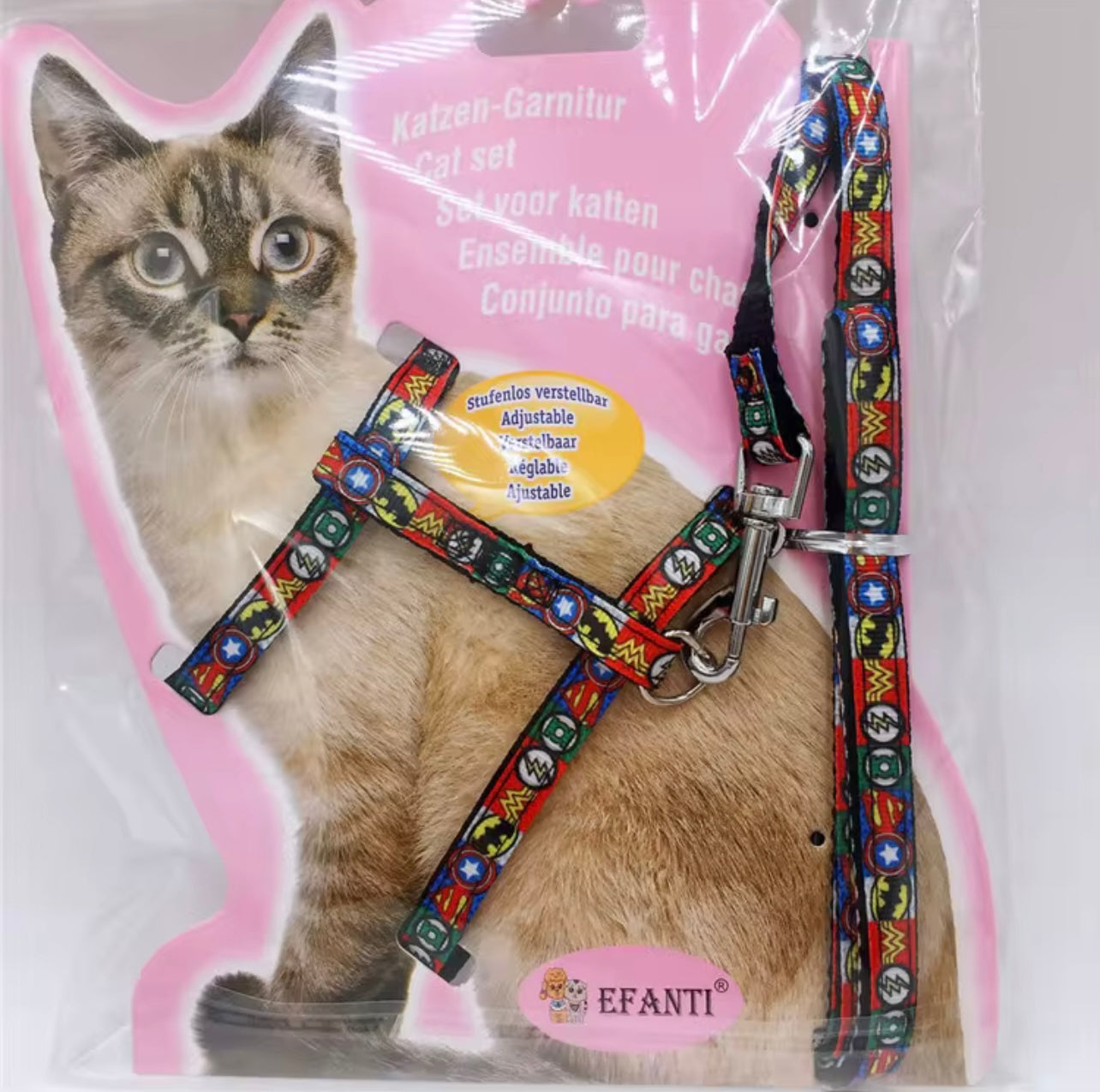 Adjustable Cat Harness Set – Comfortable & Secure | Petcore.ke