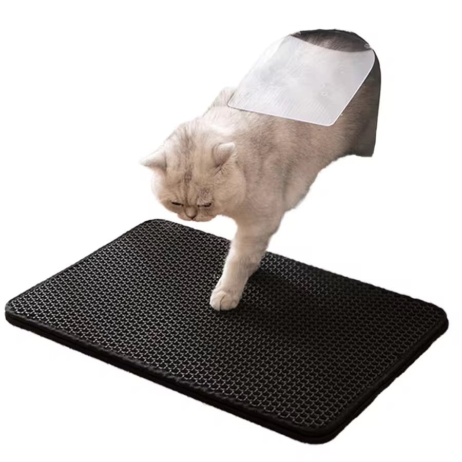 Waterproof Double-Layer Cat Litter Mat – Durable & Easy to Clean