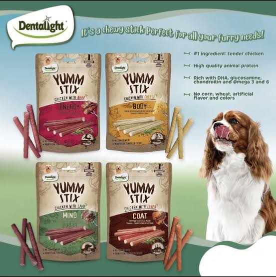 Dentalight Yumm Stix Chicken with Lamb Dog Treats - Healthy Dental Chews for Dogs in Kenya