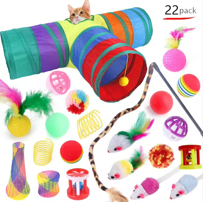 Cat Toy Set – Interactive Cat Toys For Happy & Active Cats | Petcore Ke