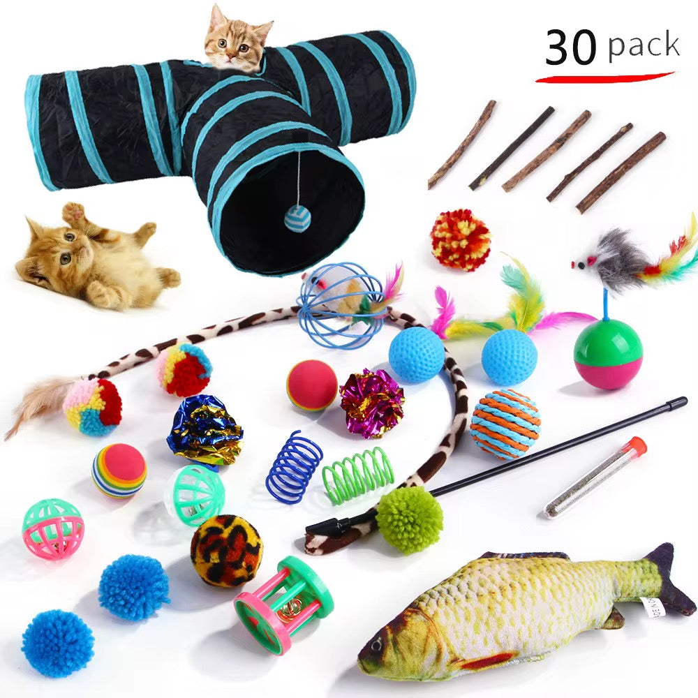 Cat Toy Set – Interactive Cat Toys For Happy & Active Cats | Petcore Ke