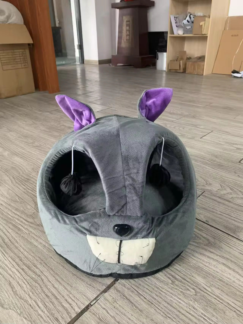 Cozy Cat Bed – Soft, Warm & Stylish Sleep Spot for Cats