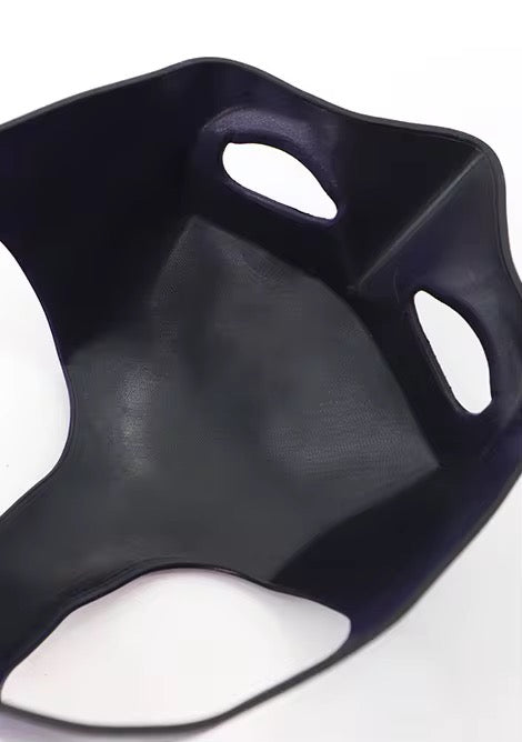 Cat Bat Man Mask – Halloween Superhero Half-Face Pet Costume