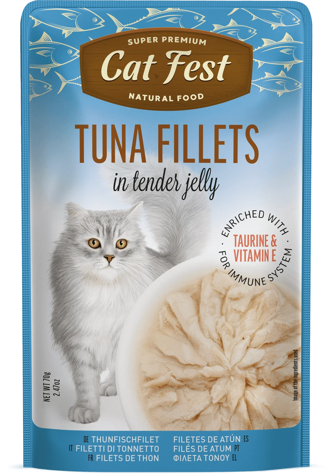 Cat Fest Tuna Fillet in Tender Jelly - Premium Cat Food in Kenya