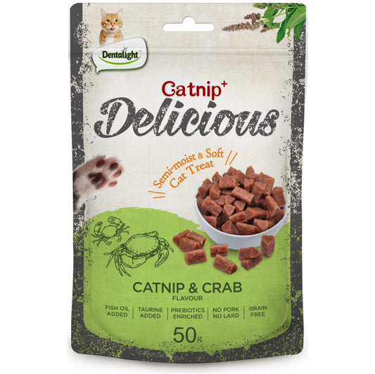 Dentalight Catnip Crab Cat Treats – Healthy & Tasty Snacks