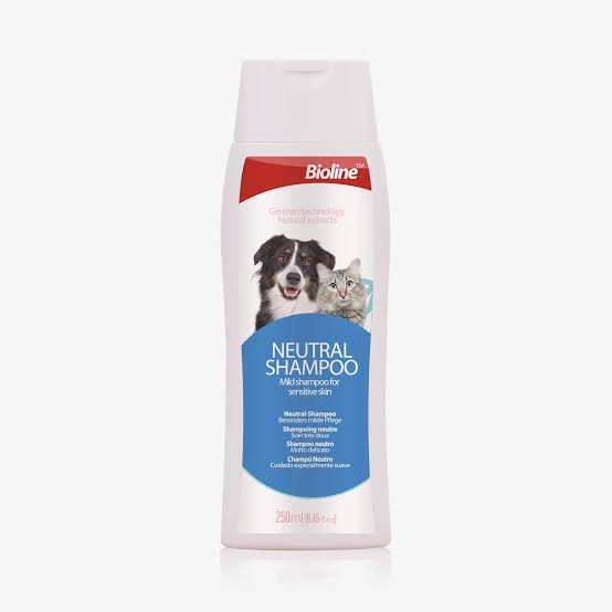 Bioline Neutral Pet Shampoo- For Both Cats and Dogs