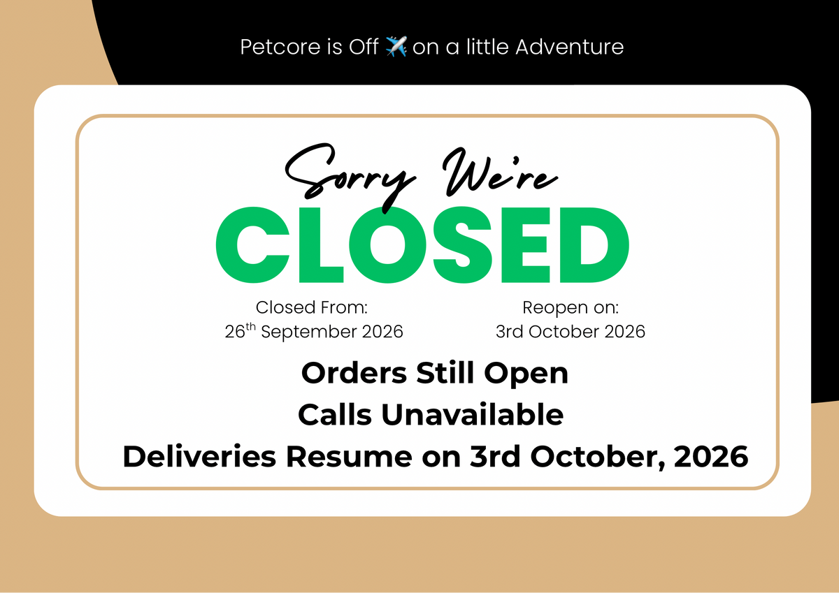 Sorry! We're closed, But Just For A Week