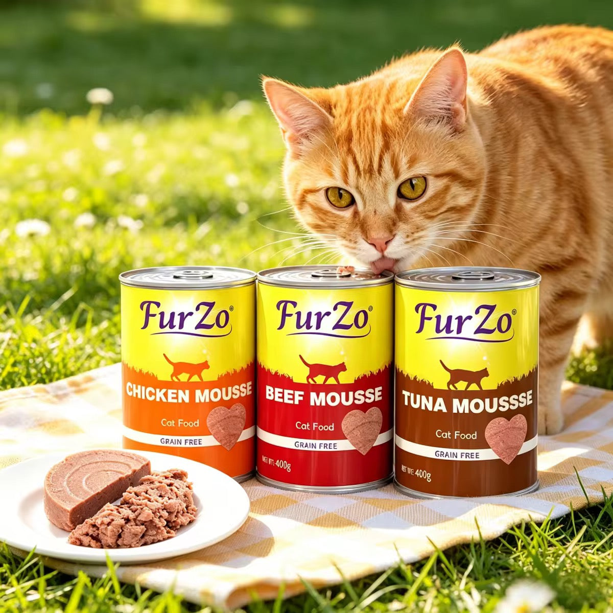 The First Bowl - Furzo Canned Cat Food Early Access
