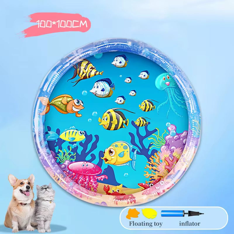 Interactive Cat Water Mat Toy – Sensory Play & Cooling Mat for Cats | Pet Toys Online Kenya
