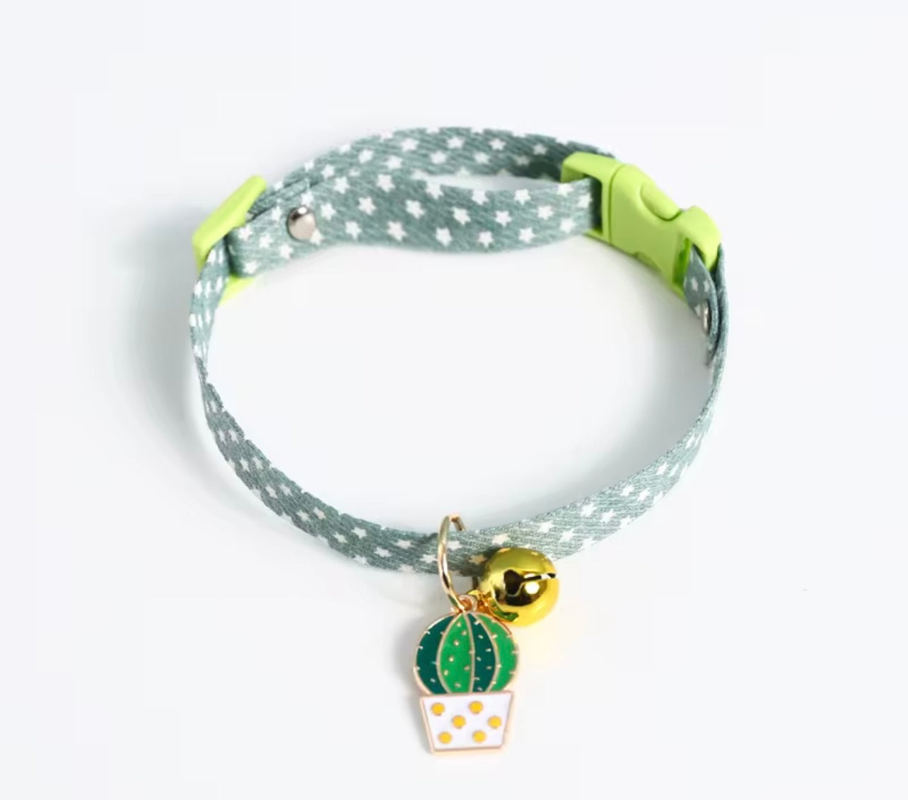 High-Quality Cat Collar with Bell & Pendant – Adjustable, Quick-Release, Comfortable