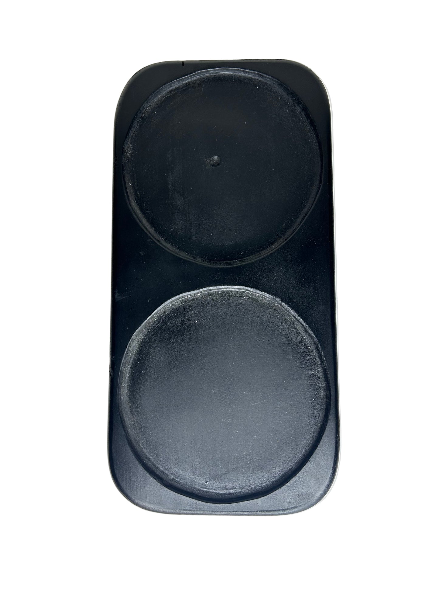 Double Elevated Wooden Cat Bowl Stand for Two Cats – Raised Feeding Station for Multi-Cat Homes
