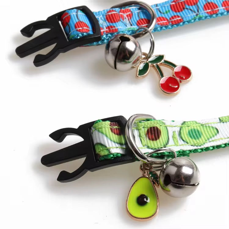 Cute Fruit Print Cat Collar – Cat Accessories Kenya | Petcore.Ke