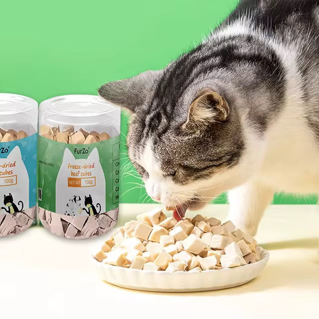 Furzo Freeze Dried Chicken Cubes for Cats & Dogs | High Protein Pet Treats Kenya