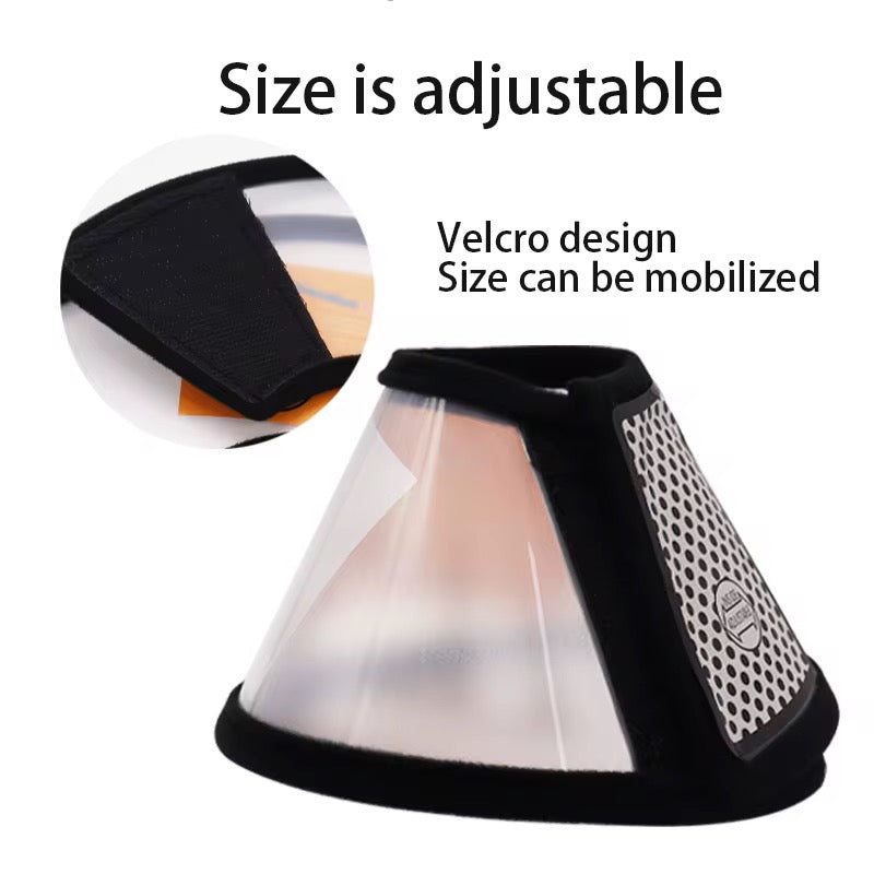 Pet Elizabeth Cone for Dogs  – Protective Recovery Collar (E-Collar) to Prevent Licking & Biting