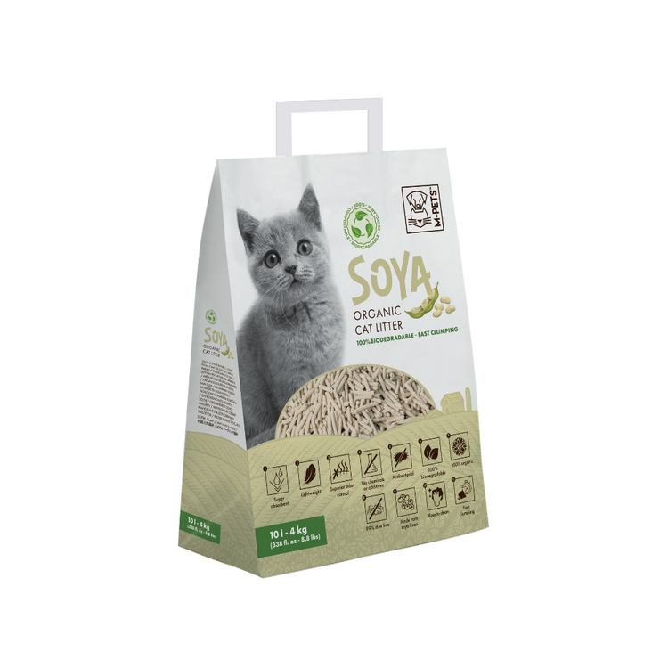 M-PETS Soya Organic Tofu Cat Litter – Natural, Biodegradable & Fast-Clumping Cat Litter in Kenya