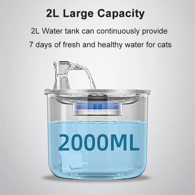 Stainless Steel Pet Water Fountain/Dispenser