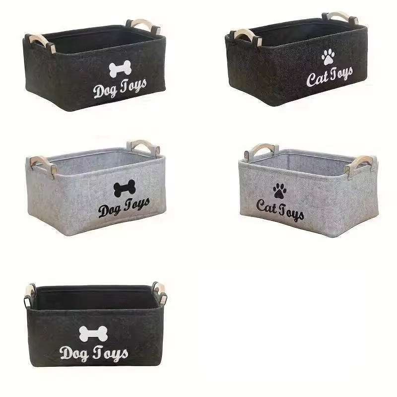 Pet Toys Storage Basket