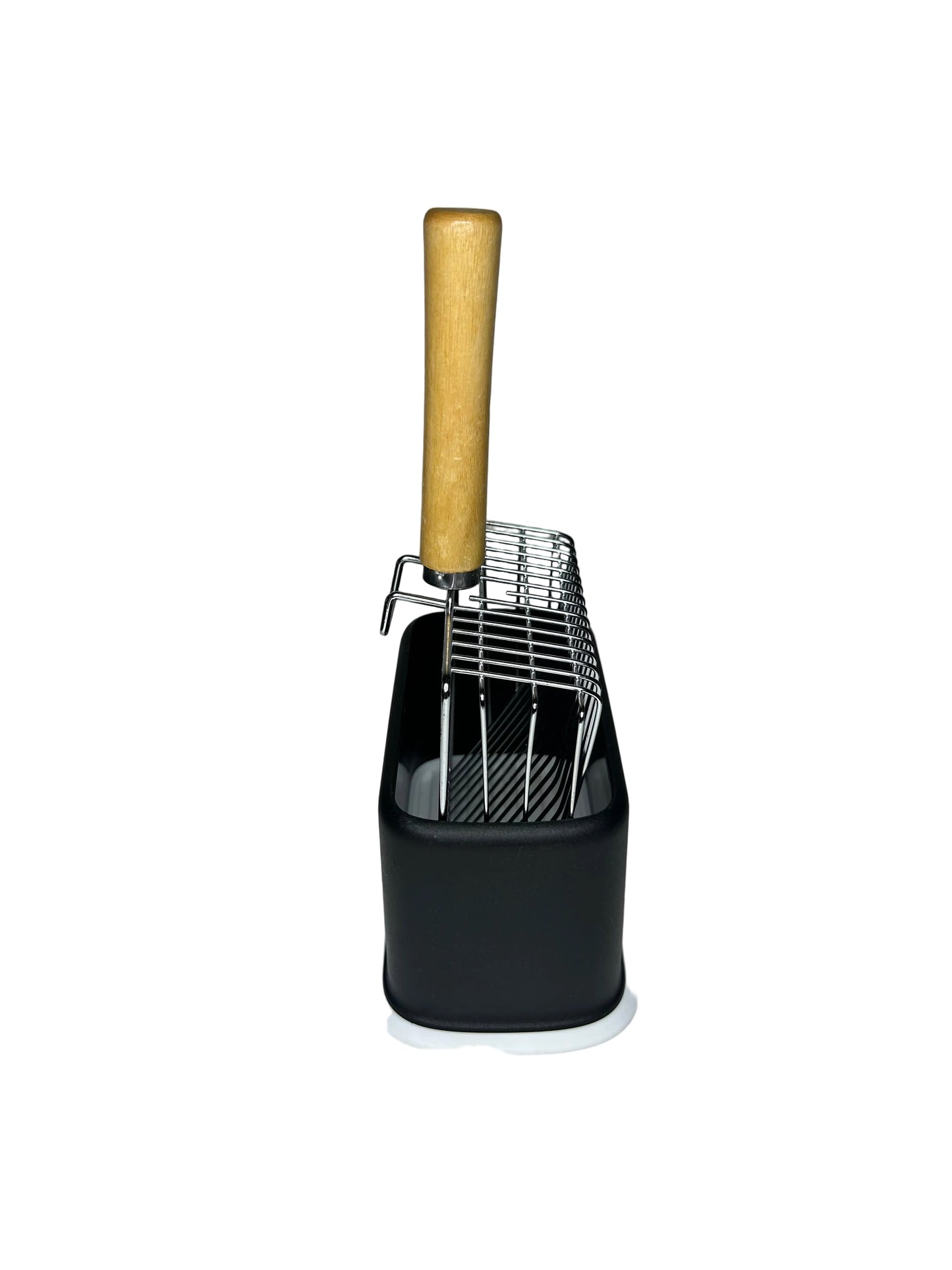Premium Stainless Steel Cat Litter Scoop with Holder – Heavy Duty Fast-Sifting Litter Scooper for Cats | Petcore Kenya