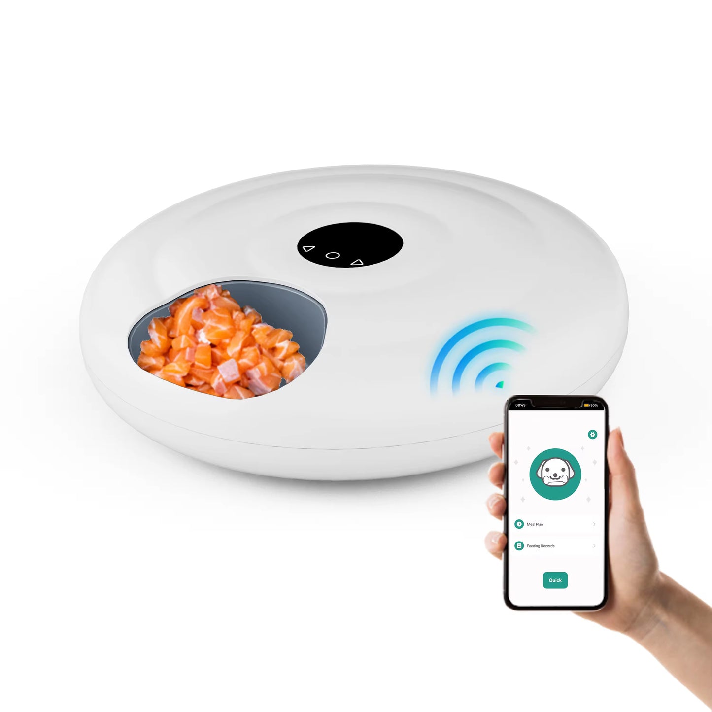 Automatic Wet Food Cat Feeder – Timed Feeding for Fresh Meals & Portion Control