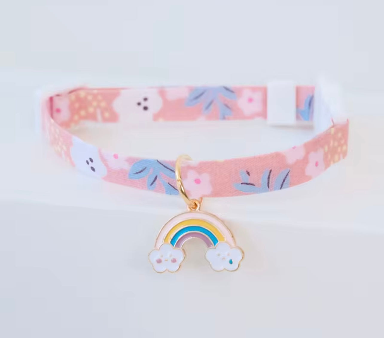 Silent Cat Collar with Pendant - Adjustable & Stylish | Petcore.Ke