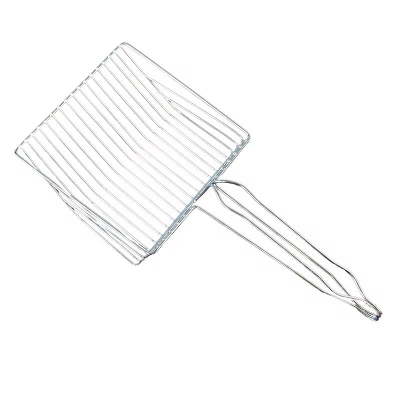 Extra-Large Stainless Steel Cat Litter Scoop – Fast, Durable Waste Removal