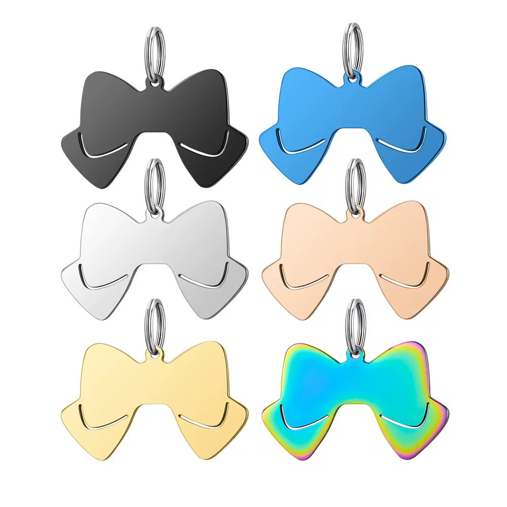 Personalized Pet ID Tag for Dogs & Cats – Custom Name Tag with Contact Details
