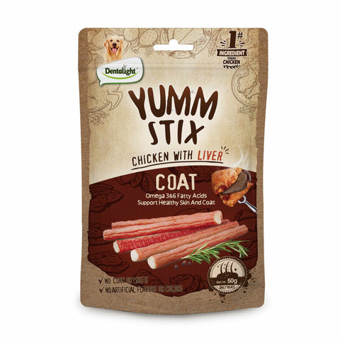 Dentalight Yumm Stix Chicken with Liver Dog Treats - Healthy Dental Chews for Dogs in Kenya