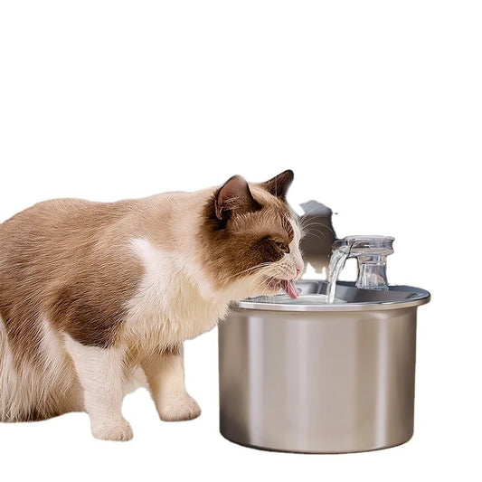Stainless Steel Pet Water Fountain/Dispenser