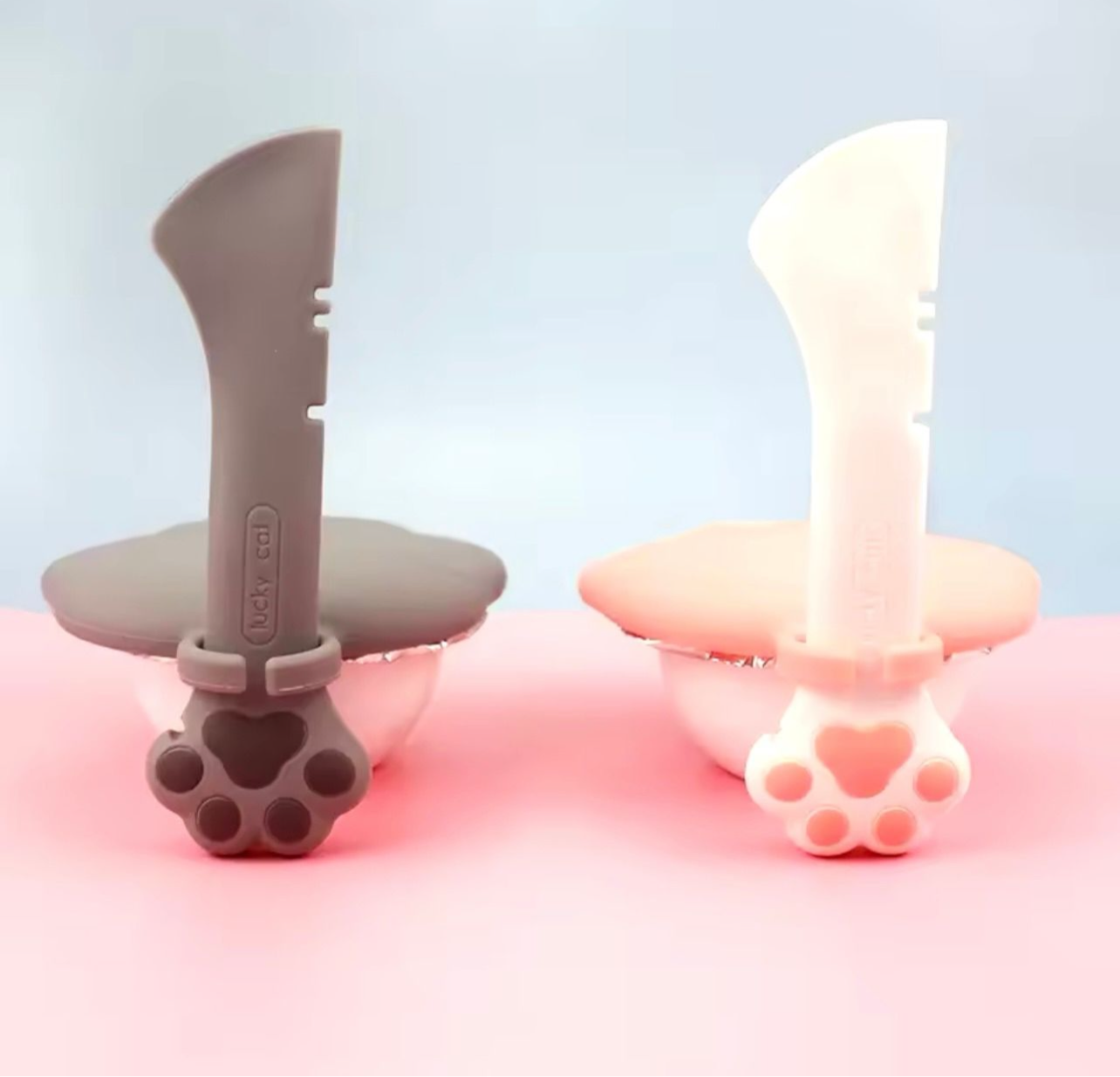 Pet Wet Food Spoon and Lid Cover Set