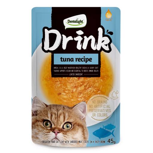 Dentalight Drink Meat Broth for Cats – Tuna Recipe | Hydration & Immunity Boost (Kenya)