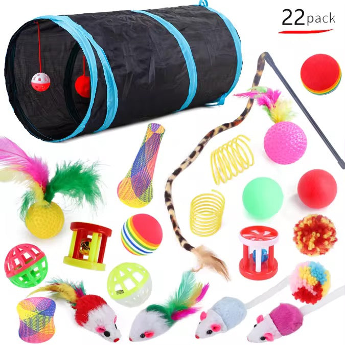 Cat Toy Set  – Interactive Cat Toys For Happy & Active Cats | Petcore Ke