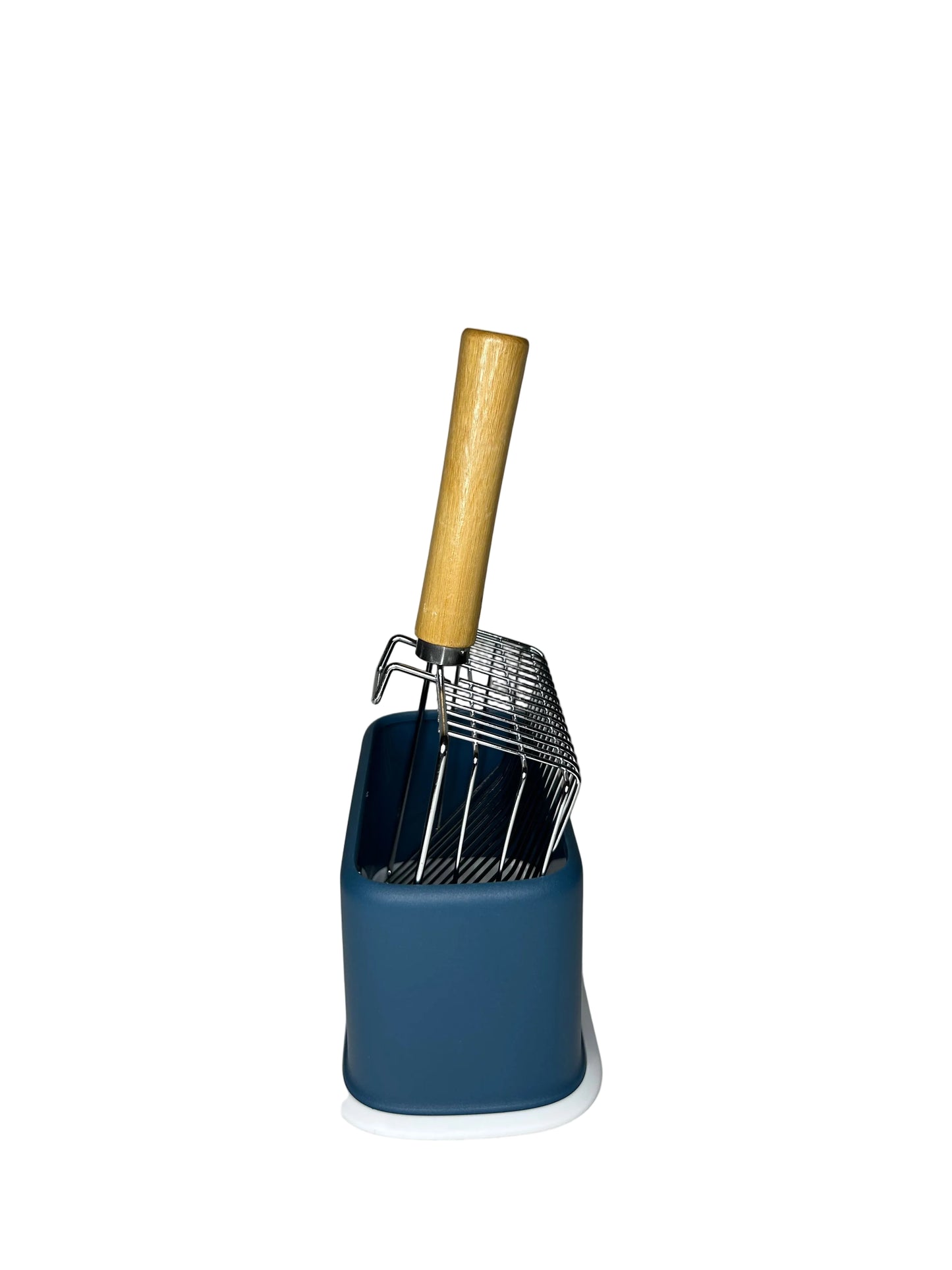 Premium Stainless Steel Cat Litter Scoop with Holder – Heavy Duty Fast-Sifting Litter Scooper for Cats | Petcore Kenya
