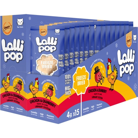 Gnawlers Freeze-Dried Chicken & Pumpkin Lollipop Cat Treats | High-Protein Healthy Cat Treats in Kenya