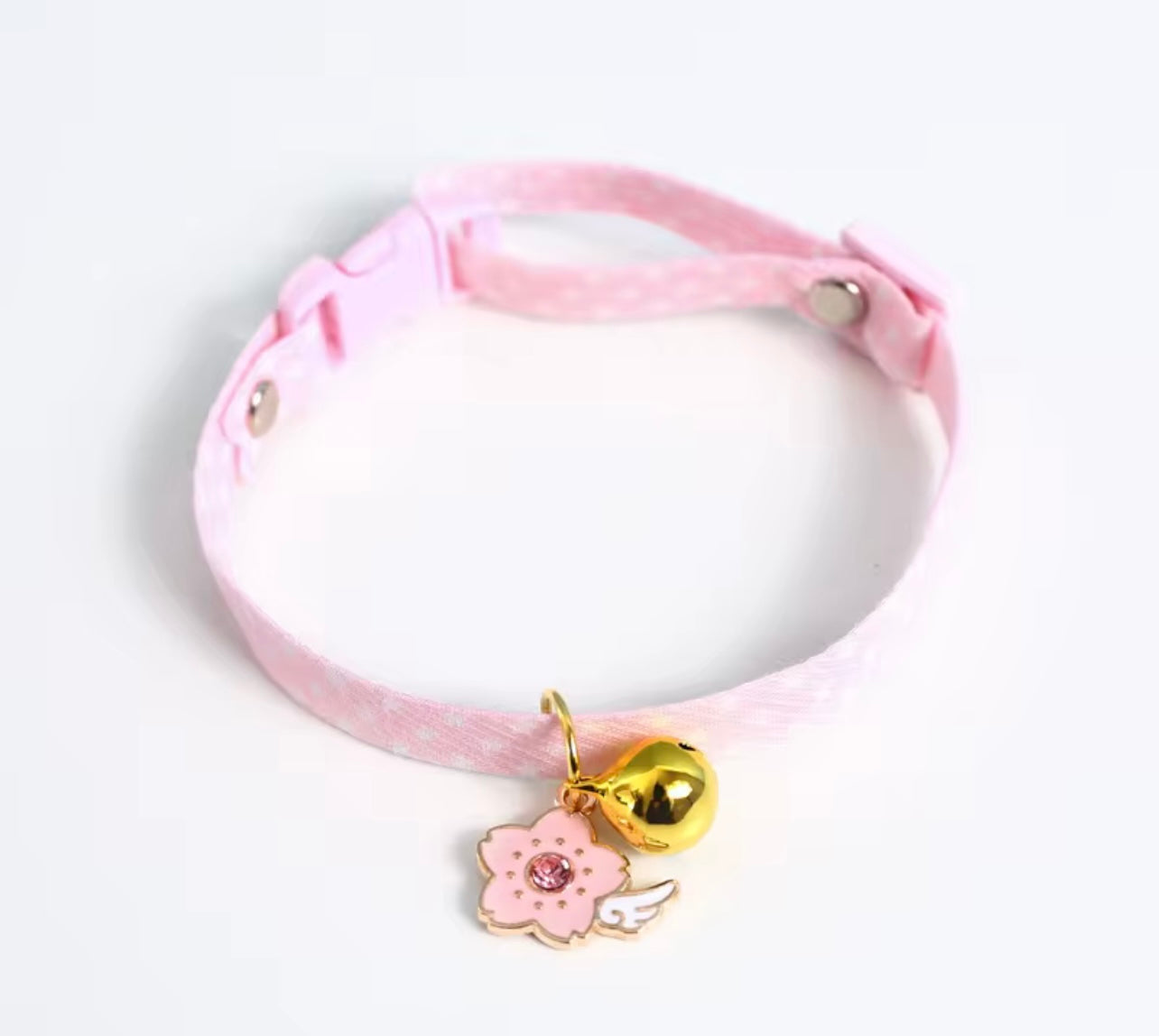 High-Quality Cat Collar with Bell & Pendant – Adjustable, Quick-Release, Comfortable