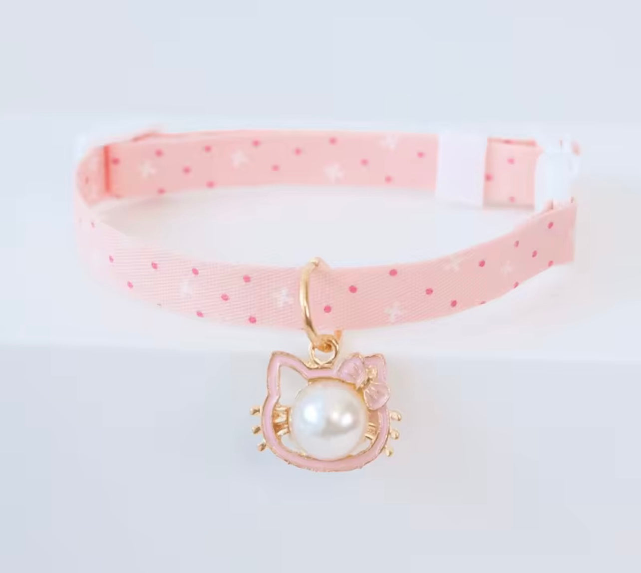 Silent Cat Collar with Pendant - Adjustable & Stylish | Petcore.Ke