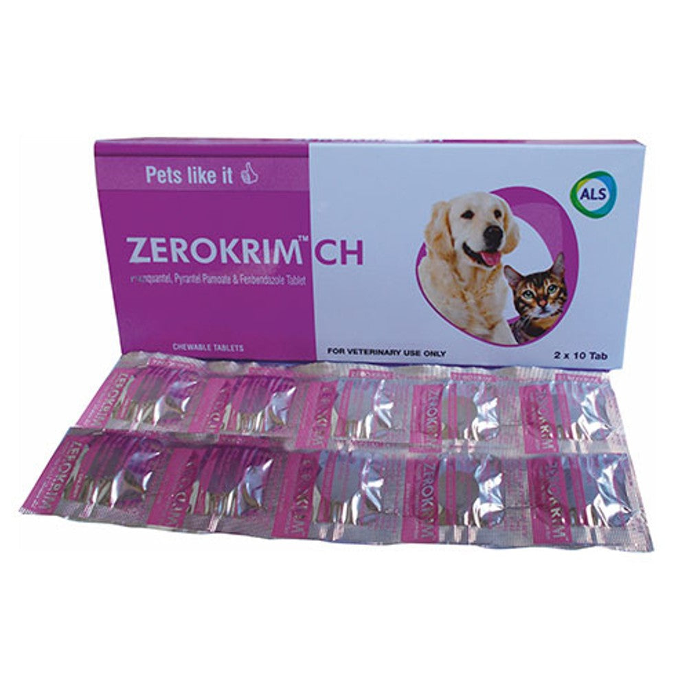 Zerokrim Dewormer for Cats & Dogs | Broad-Spectrum Dewormer – Petcore Kenya