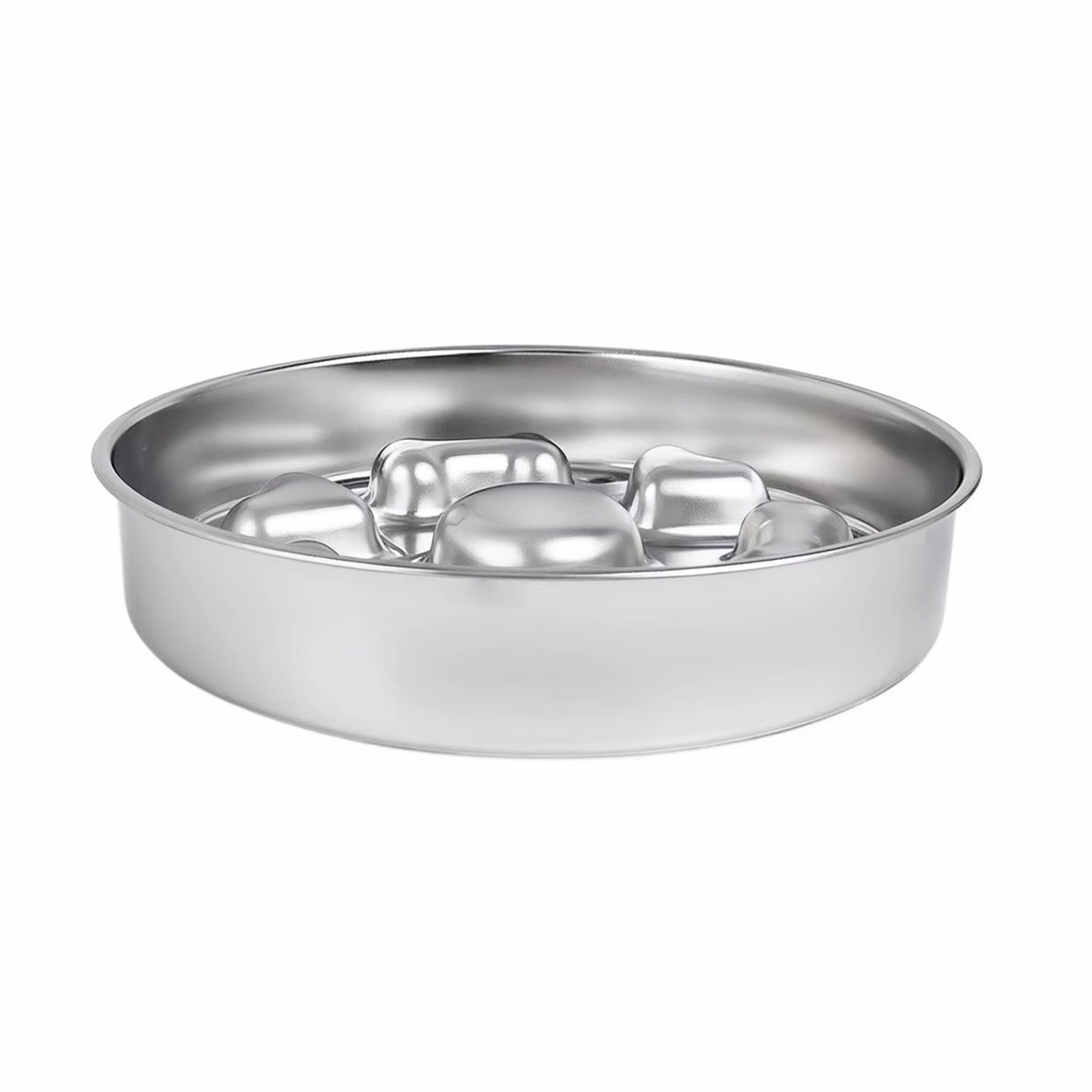High-Quality Stainless Steel Slow Feeder Bowl – Petcore.Ke