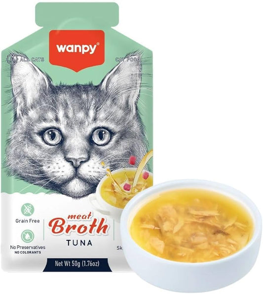 Wanpy Tuna Meat Cat Broth | Petcore Kenya