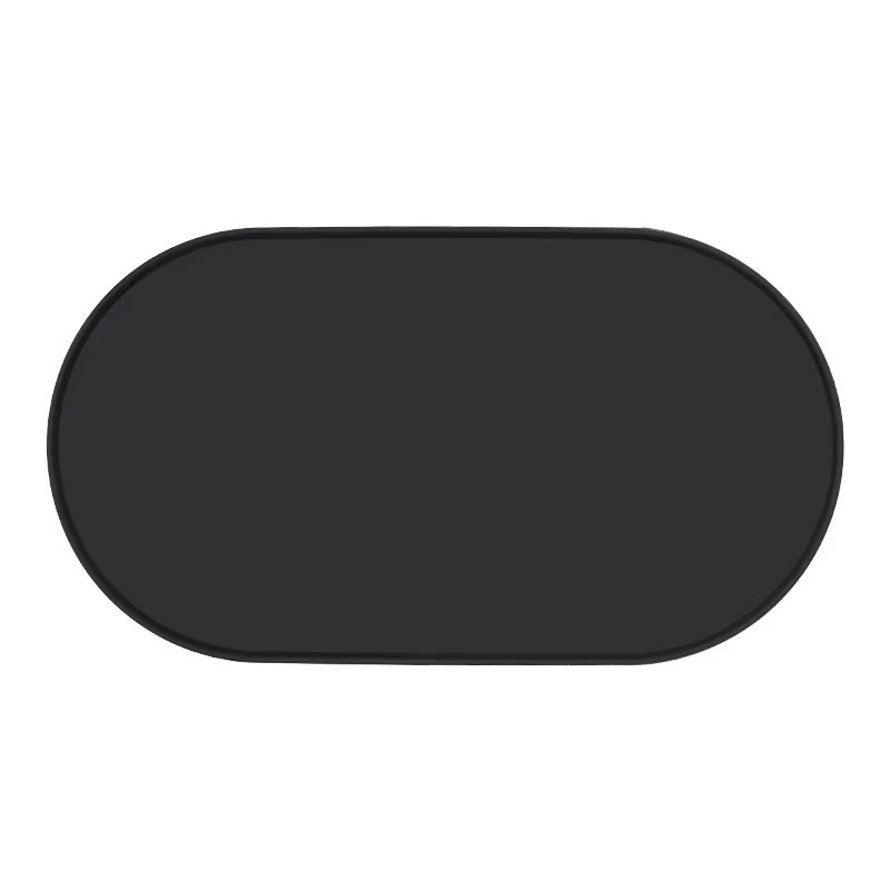 Waterproof Obround Silicone Pet Food Mat | Anti-Slip, Easy-Clean