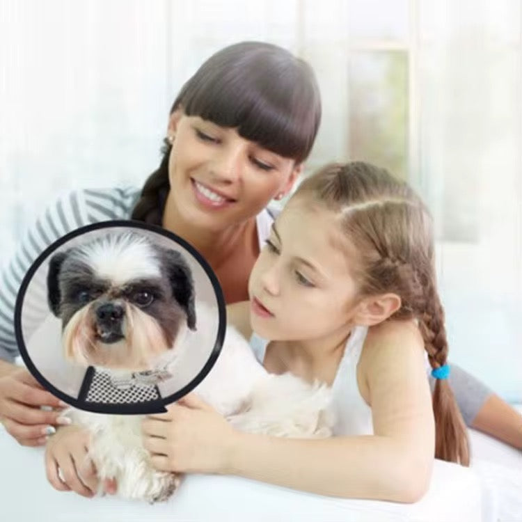 Pet Elizabeth Cone for Dogs  – Protective Recovery Collar (E-Collar) to Prevent Licking & Biting