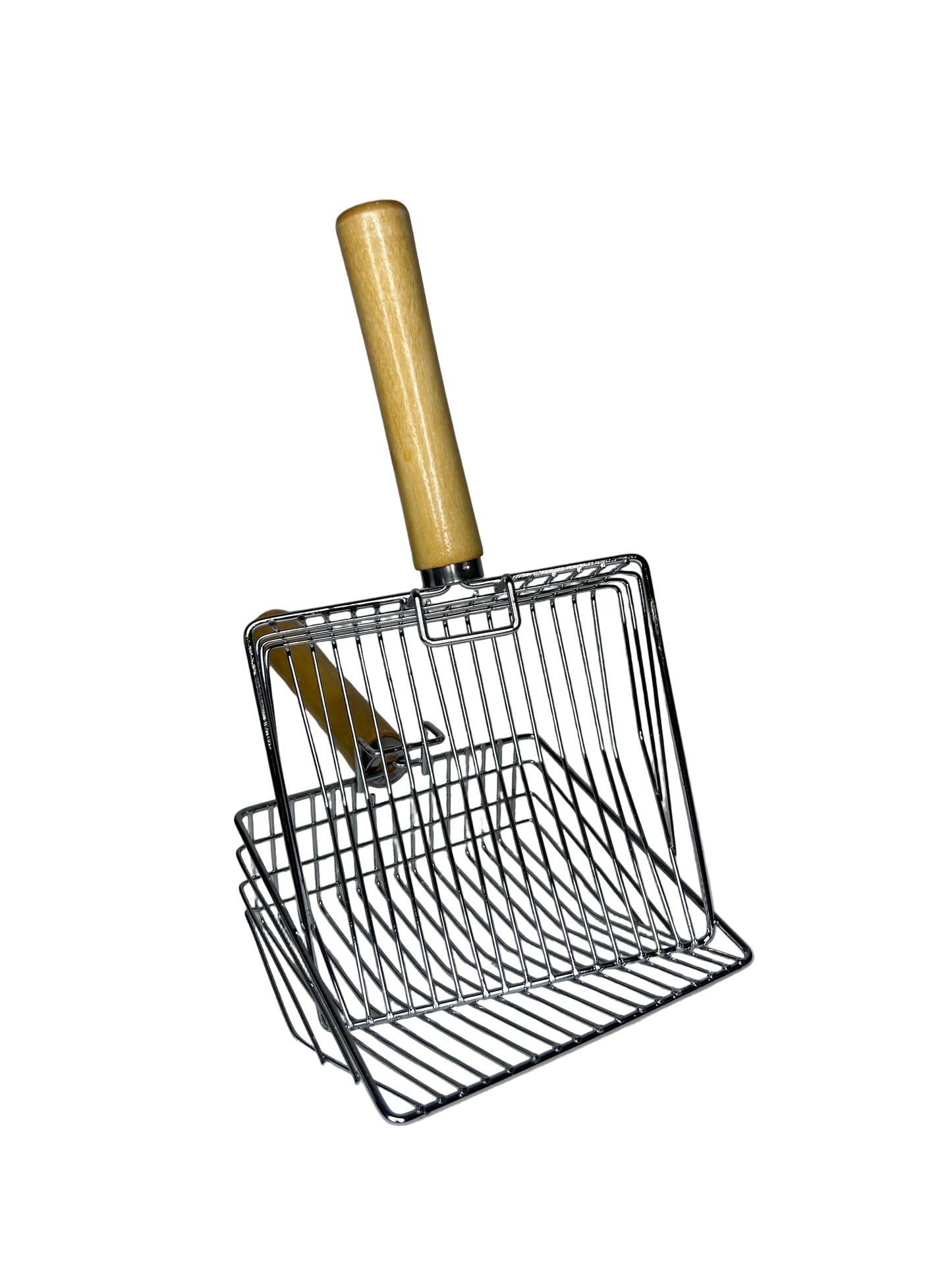 Premium Stainless Steel Cat Litter Scoop with Holder – Heavy Duty Fast-Sifting Litter Scooper for Cats | Petcore Kenya