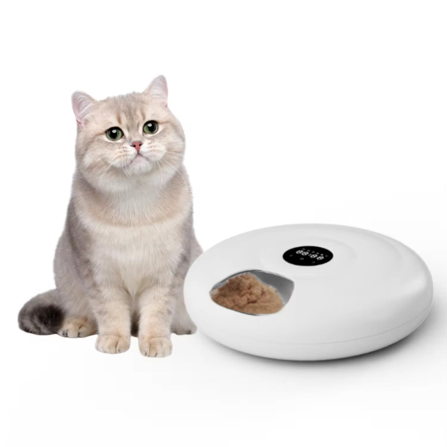 Automatic Wet Food Cat Feeder – Timed Feeding for Fresh Meals & Portion Control