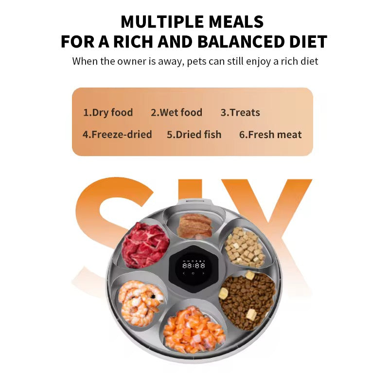 Automatic Wet Food Cat Feeder – Timed Feeding for Fresh Meals & Portion Control