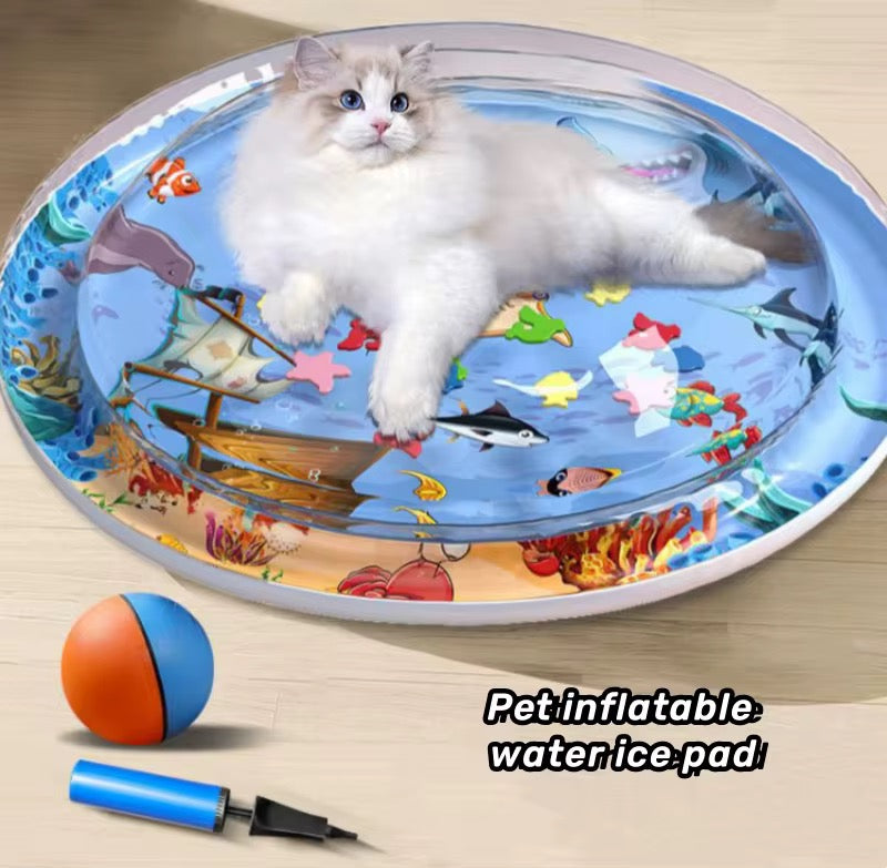 Interactive Cat Water Mat Toy – Sensory Play & Cooling Mat for Cats | Pet Toys Online Kenya