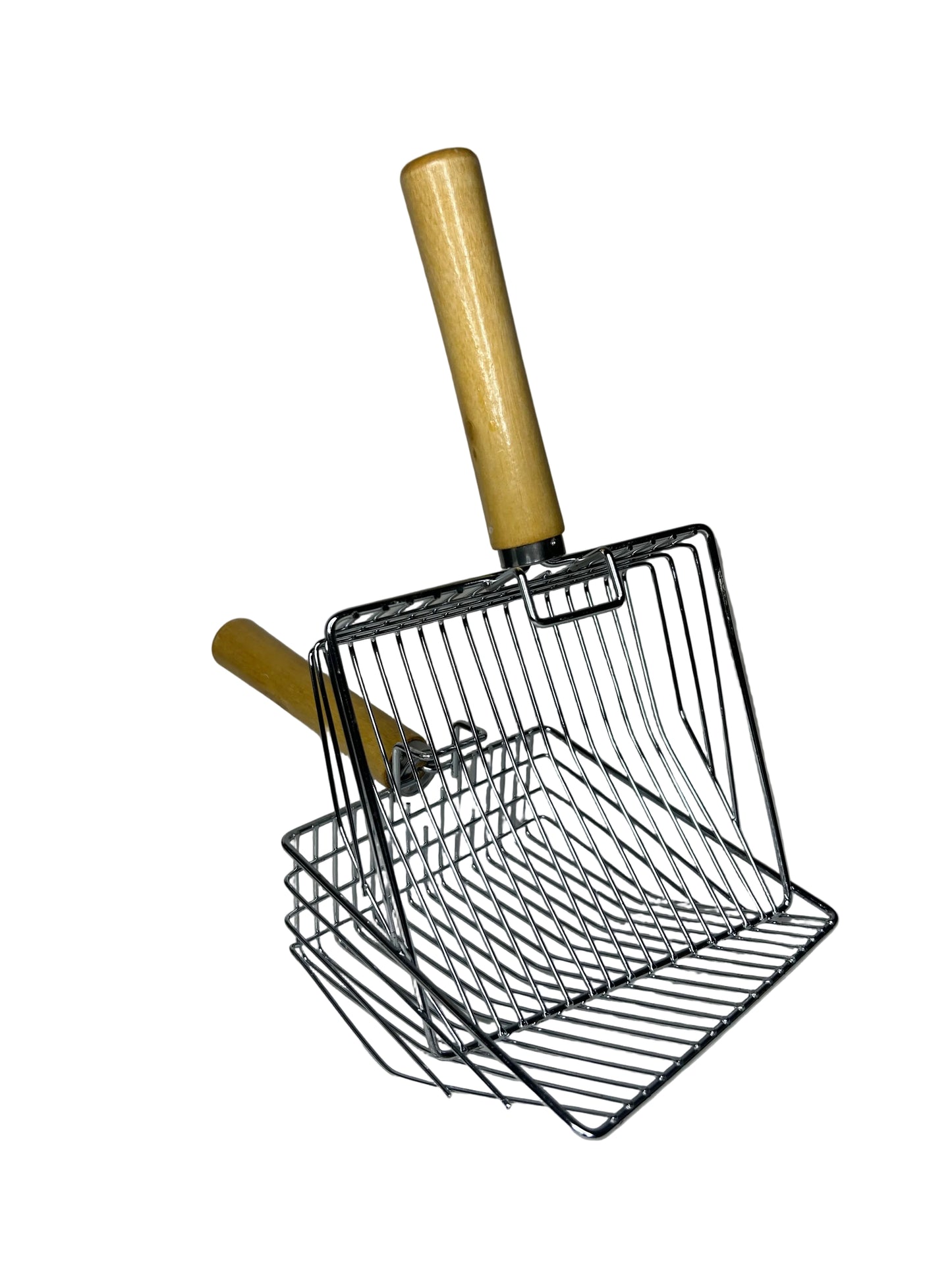 Premium Stainless Steel Cat Litter Scoop with Holder – Heavy Duty Fast-Sifting Litter Scooper for Cats | Petcore Kenya