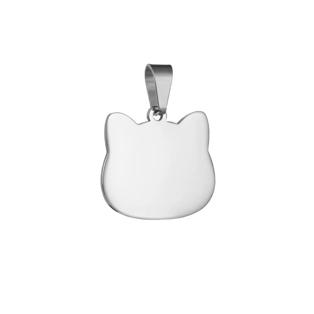 Personalized Pet ID Tag for Dogs & Cats – Custom Name Tag with Contact Details