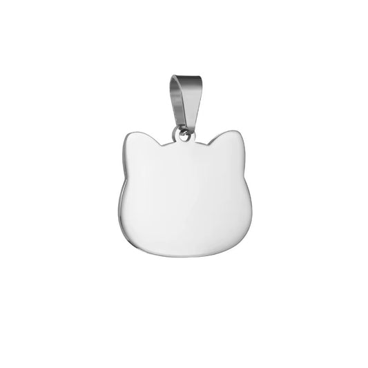 Personalized Pet ID Tag for Dogs & Cats – Custom Name Tag with Contact Details