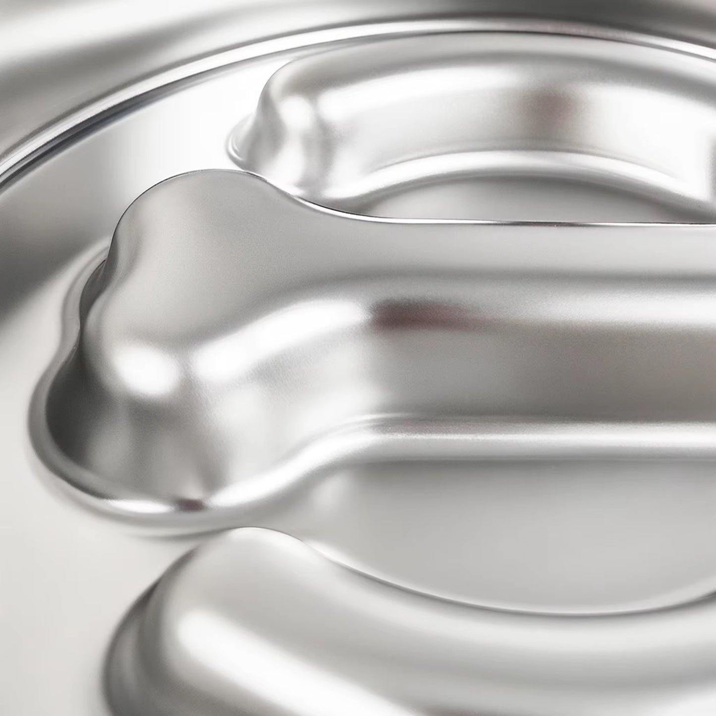 Large Stainless Steel Slow-Feeder Dog Bowl