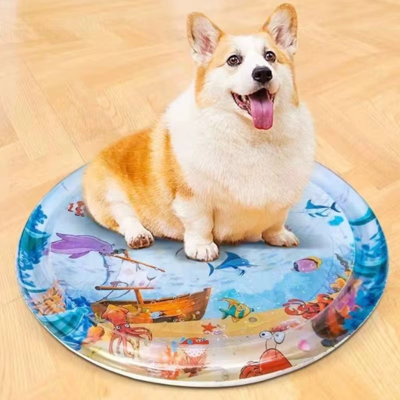 Interactive Cat Water Mat Toy – Sensory Play & Cooling Mat for Cats | Pet Toys Online Kenya